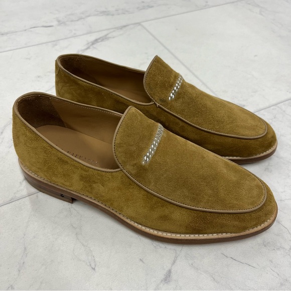 (JZ-59) John Varvatos Antwerp Leather Loafer - Picture 2 of 7